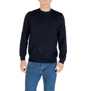 Armani Exchange Men blue Sweaters & Knitwear